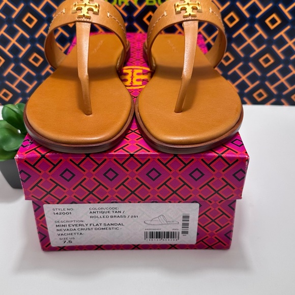 Tory Burch Mini Everly Flat Sandal - Picture 10 of 11